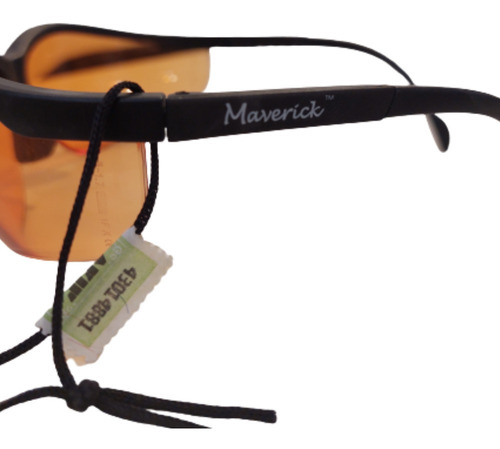 Imagen 5 de 6 de Anteojo Seguridad Msa Maverick Naranja - Moto - Ciclismo