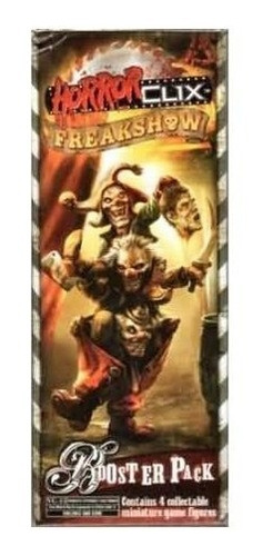 Horrorclix Freakshow Miniaturas Booster Packs