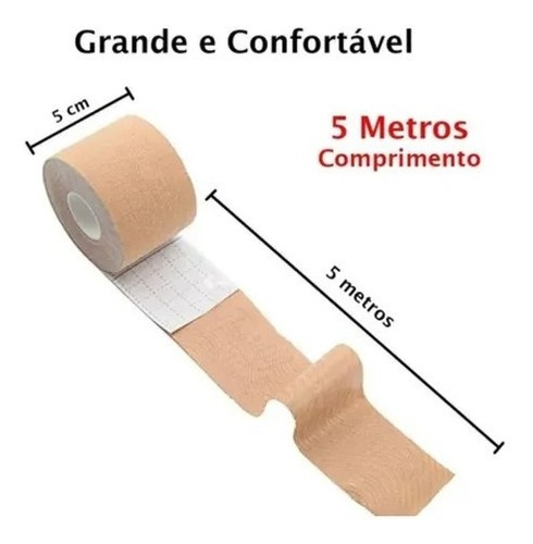 Sutiã Invisível Adesivo Fita Sustentação Seios Levanta Peito