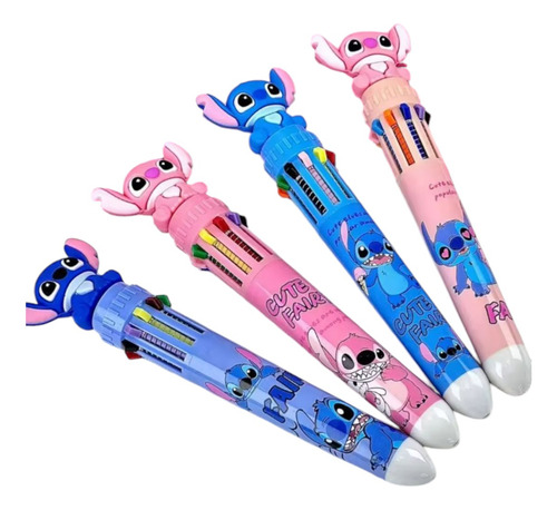 Lapiz Multicolor De Lilo Y Stich Para Niños