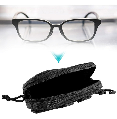 Bolsa De Gafas De Sol Portátil Para Exteriores A Prueba De G