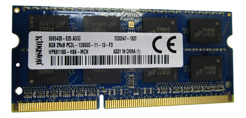 Memoria Ram Kingston 8gb 2rx8 Pc3l-12800s-11-13-f3 Ddr4