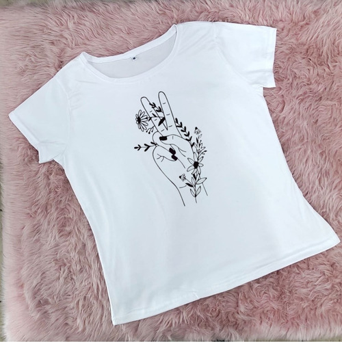 Blusa Playera Camiseta Amor Y Paz Mujer Tallas Extras