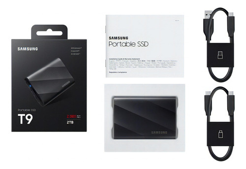 Samsung T9 Portable Mu-pg4t0b/am 4 Tb