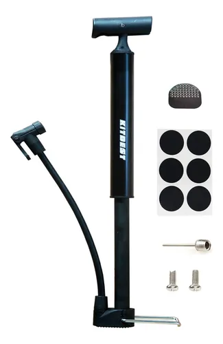 Bomba De Bicicleta Portatil, Compatible Con Valvula Presta Y