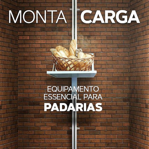 Elevador De Carga 6,80mts 150kgs Pronta Entrega Monta Carga