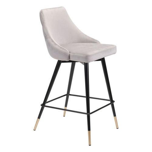 Imagen 1 de 7 de Banco De Barra Modelo Piccolo - Gris Këssa Muebles