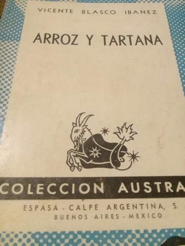 Arroz Y Tartana Vicente Blasco Ibáñez