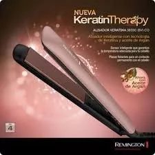 Plancha Remington Keratin Therapy Aceite Argan Original 100%