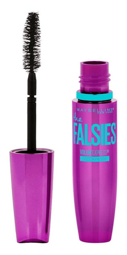 Imagen 2 de 3 de Máscara de pestañas Maybelline Volum' Express The Falsies waterproof 0.25 fl oz color very black 1 unidad