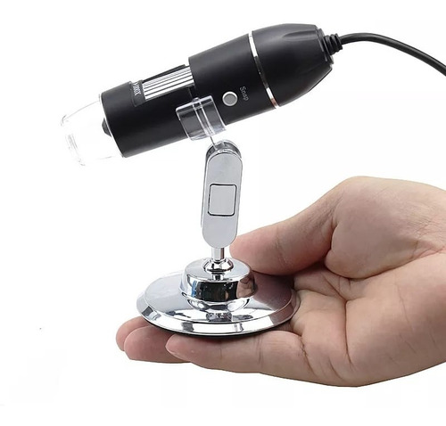 Imagen 3 de 4 de Microscopio Digital Usb 1600x Lupa Digital 8 Led