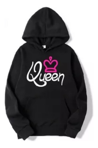 Buso Chompa Estampado Personalizado R: King Queen Novios .x2