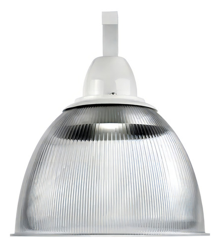 Luminária Acrilico Prismatico Sob Com Gancho 16 E40 Luzing