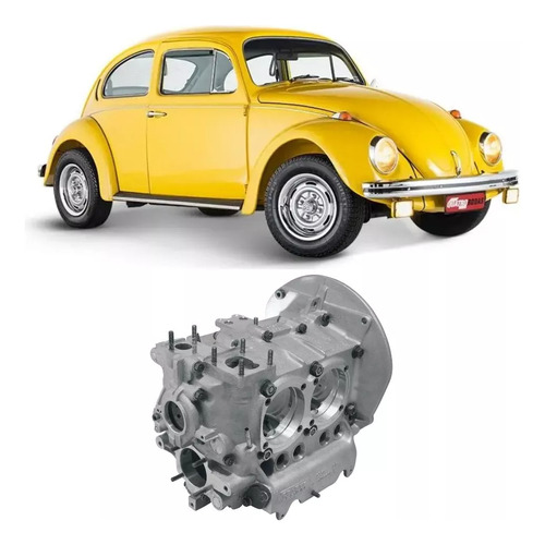 Bloco Carcaça Motor Vw Ar Fusca/ Kombi/ Brasília Autolinea