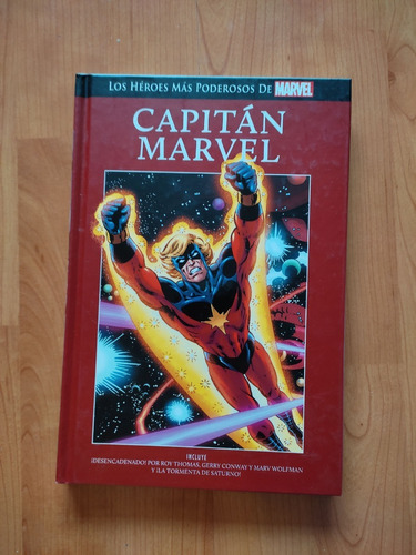 Comic Marvel Salvat Tapa Roja Capitán Marvel Número 10