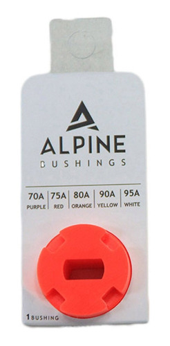 Amortecedor Alpine Surfeeling Vermelho 75a