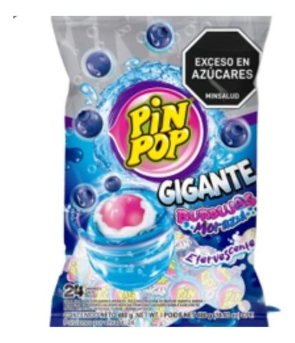 Pin Pop Gigante Burbujas X24und - g a $22