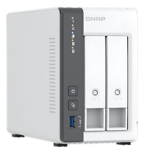 Servidor Nas Qnap 2 Bahias Arm Cortex-a55 4gb Ram Ts-216g-us