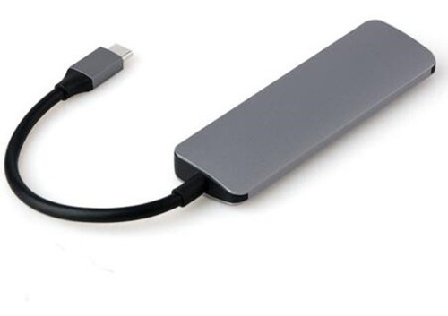 Imagen 3 de 8 de Hub Adaptador Usb C A Hdmi + 2x Usb 3.0 + Sd / Micro Sd / Aluminio Premium