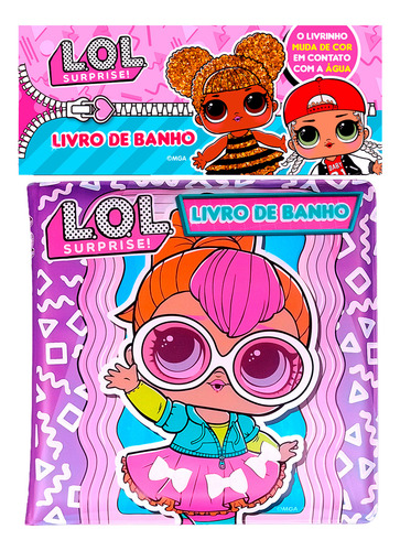 Lol Surprise Livro De Banho, De On Line Editora. Editorial Online, Tapa Mole En Português