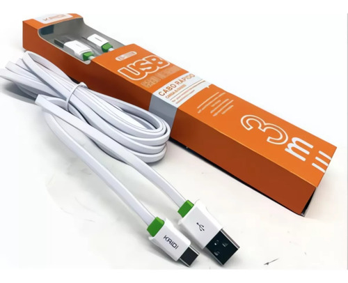Cabo Usbc 3m Compatível Com Controle Gamesir G7 G7 Se T4
