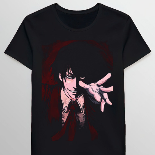 Remera Hellsing Alucard Snarl Search And Destroy 74362374