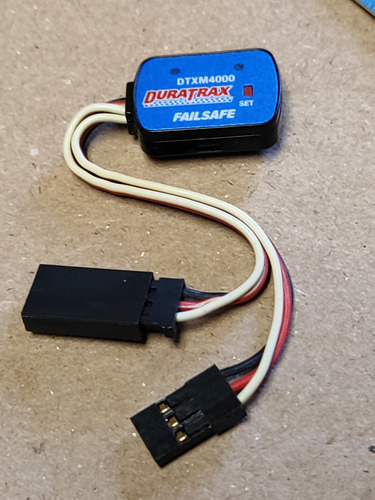 Duratrax Failsafe Unit. No Tamiya Futaba Associated Serpent (Usado)