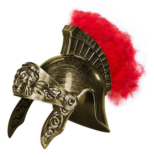Casco Gladiador Legion Romana Oro