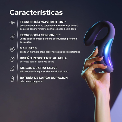 Lelo Enigma Wave Succionador Consolador Clitoris Punto G