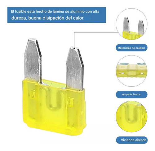 300 Pcs Caja De Fusibles Para Carro Con Pluma De Prueba