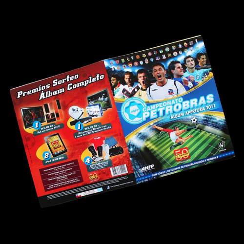 Imagen 2 de 6 de ¬¬ Álbum Fútbol Chile Campeonato 2011 Panini Completo Zp
