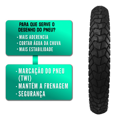 Pneu 90/90-19 Viper Maggion C/c Bros 150 160 Crosser Xre 190