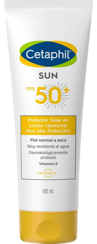 Cetaphil Sun Fps50 Protector Solar En Loción Liposomal 100ml