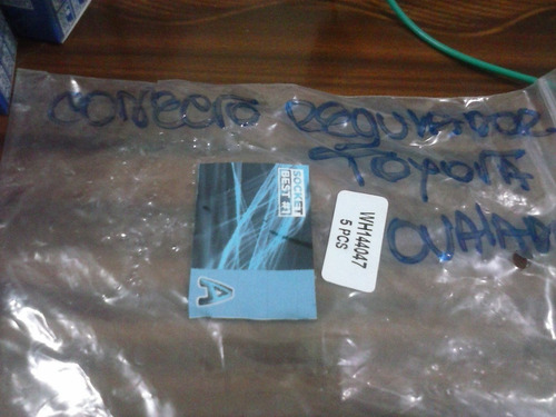 Conector Regulador Alternador Toyota Corolla Ovalado G5