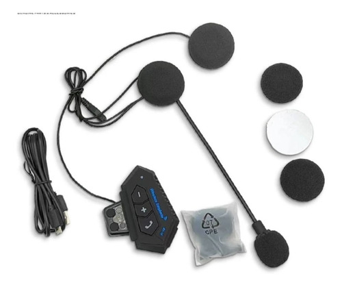 Auriculares Con Bluetooth Paras Cascos Moto Ciclistas