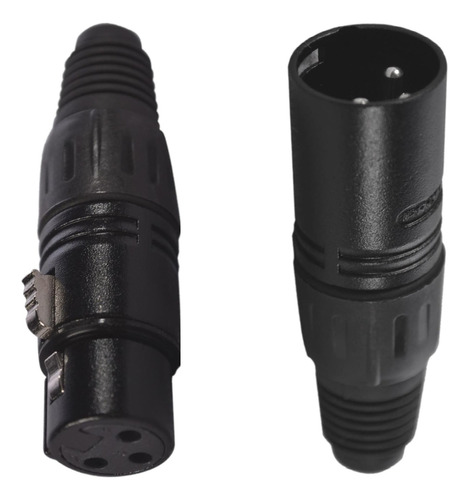 10 Pares Conector Canon Xlr Hembra - Macho