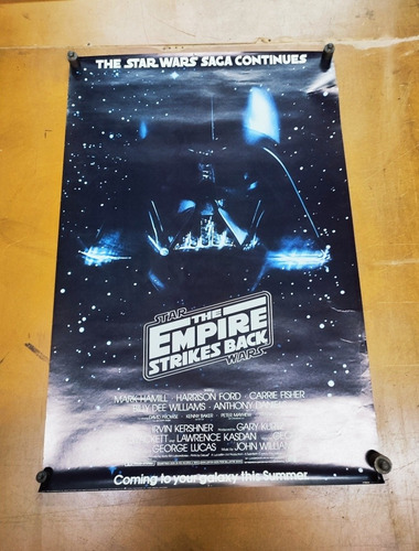 Poster The Empire Strikes Back, 1980's, Ptw532, No Envío!
