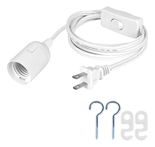 Cable De Cable De Linterna Colgante De Extensión De 2 Ul Con