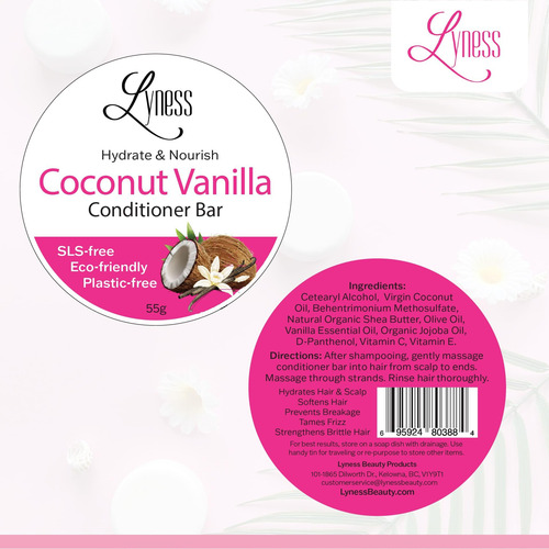 Conjunto De Shampoo E Condicionador Lyness Coconut Vanilla |
