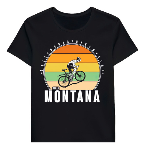 Remera Retro Montana Adventure Bike Camping Life Fo 86010470