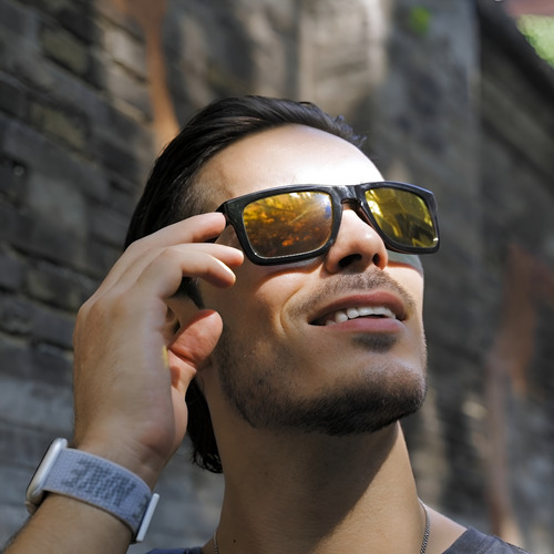Gafas De Sol Chamelo Con Tinte Ajustable Modelo Prime Fire Lenses Naranja Negro Negro