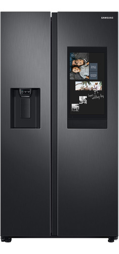 Nevecón Samsung Side By Side Family Hub 758 L Rs27t5561b1 Color Gris oscuro 127V