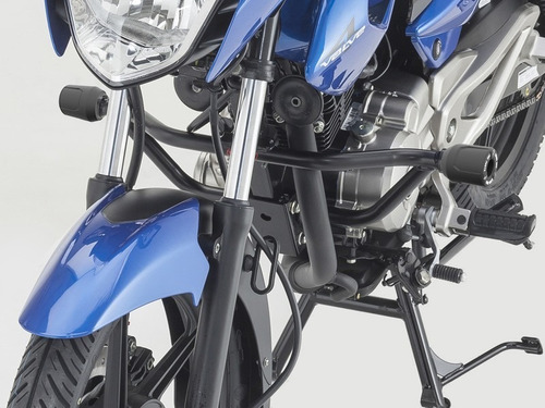 Imagen 2 de 2 de Defensa Slider Variant Negro Pulsar 135 Fire Parts