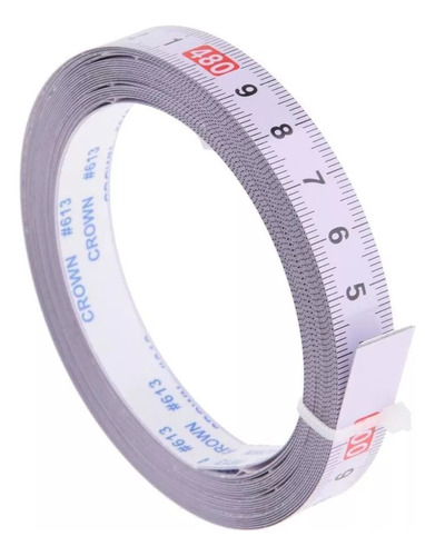 4 Cintas Métricas Adhesivas De Acero De 5 M/5.5 Yardas