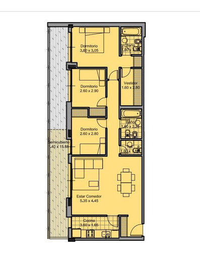Departamento En Venta En Villa Sarmiento