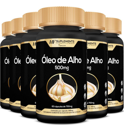 Óleo De Alho Premium - Fortalece E Reduz Colesterol