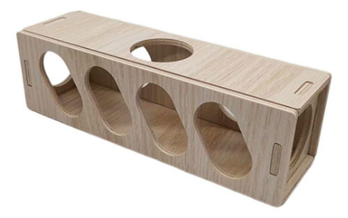 Cobertizo De Túnel De Madera Para Hámster, De Para