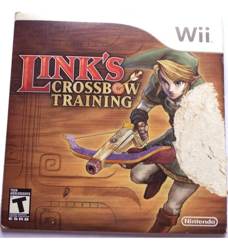 Imagen 2 de 3 de Juego Zelda Nintendo Wii Link's Crossbow Training + Zapper