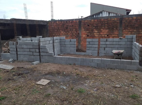 Imagem 7 de 11 de Terreno 10x26 Murado Com Construção Iniciada Em Itanhaém Sp
