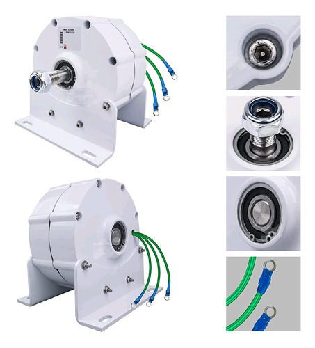 24v Generador De Imanes Permanentes For Turbina Eólica